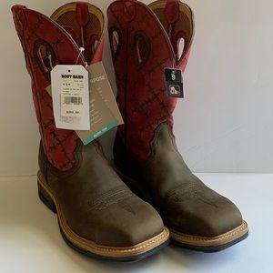NWT Men’s size 9 Boot Barn Twisted X Work boot.